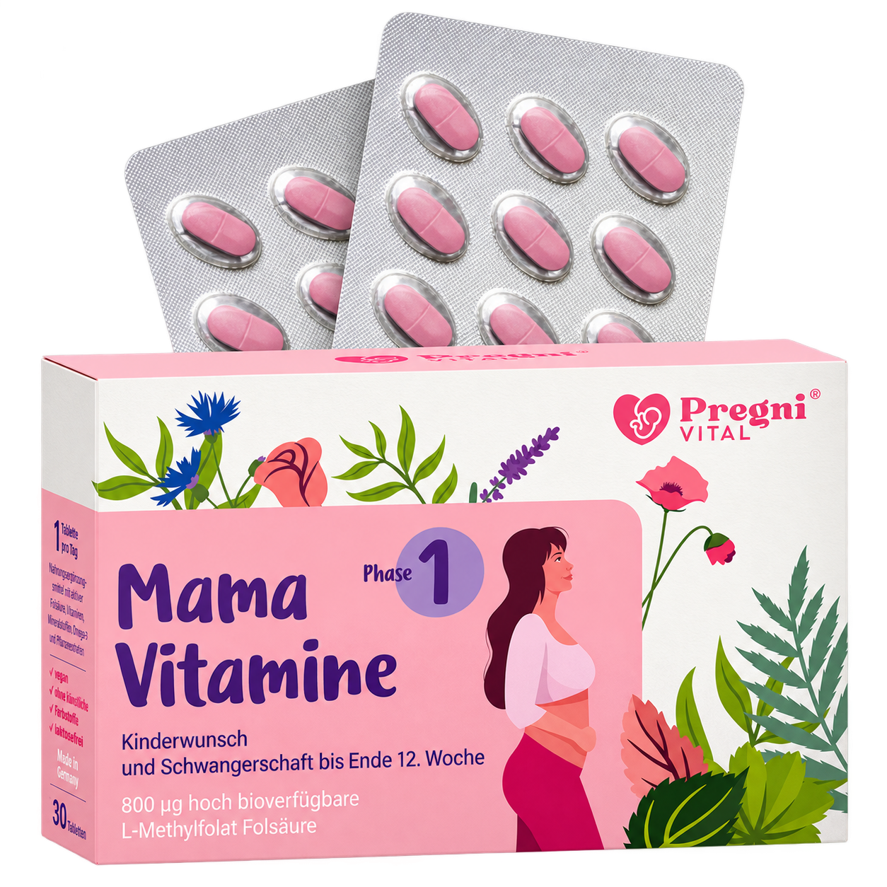 PregniVital Mama Vitamins Phase 1